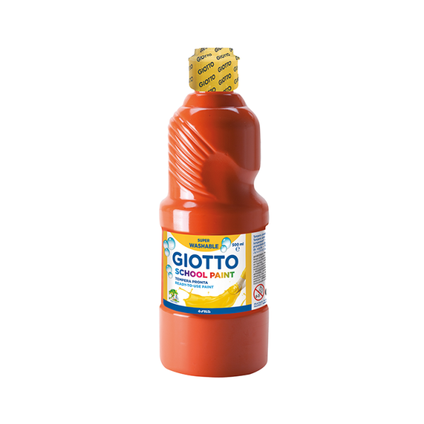 Témpera líquida Giotto 500 ml Rojo
