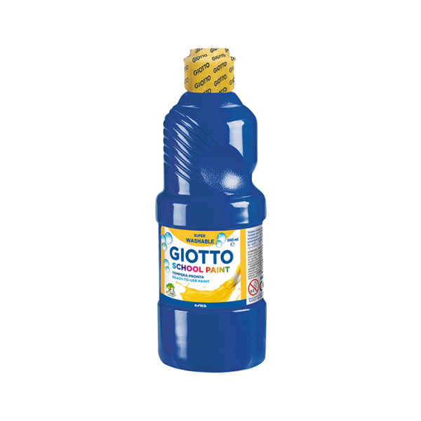 Témpera líquida Giotto 500 ml Azul oscuro