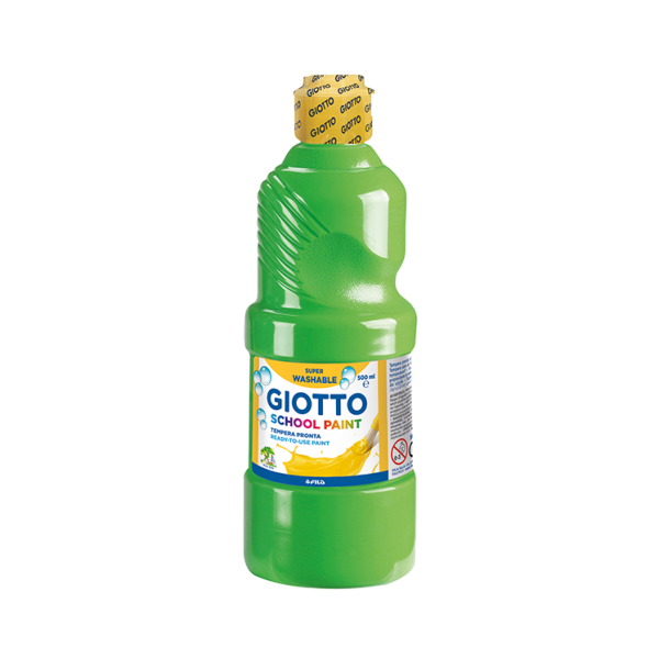 Témpera líquida Giotto 500 ml Verde claro