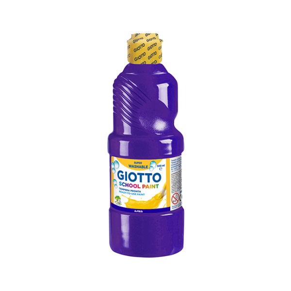 Témpera líquida Giotto 500 ml. Violeta