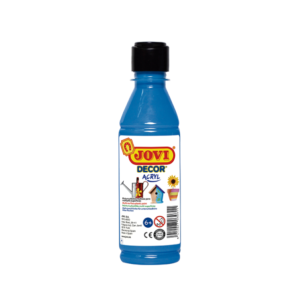 Pintura multiuso Jovidecor 250 ml Azul claro