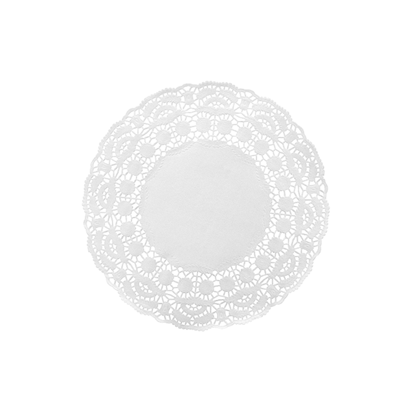 Pack 12 blondas Ø11 cm Blanco