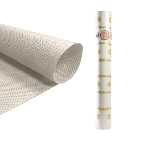 Rollo tejido bondy Blanco 80 cm x 25 m