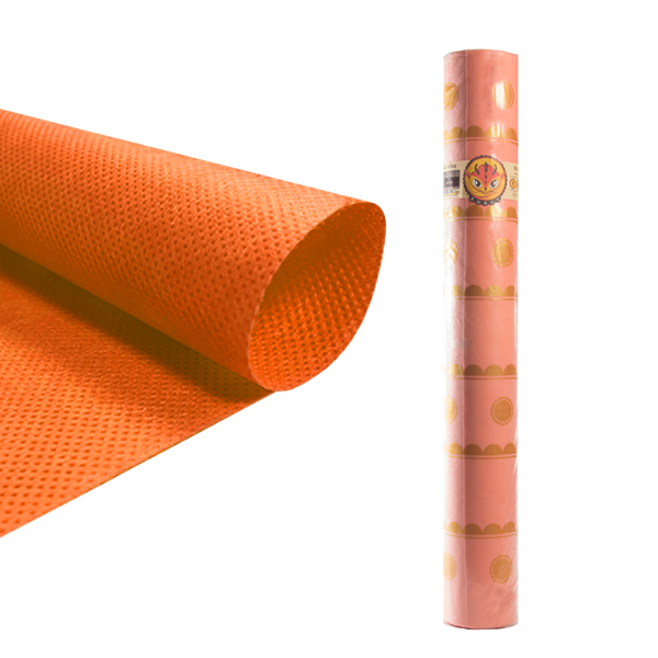 Rollo tejido bondy Naranja 80 cm x 25 m