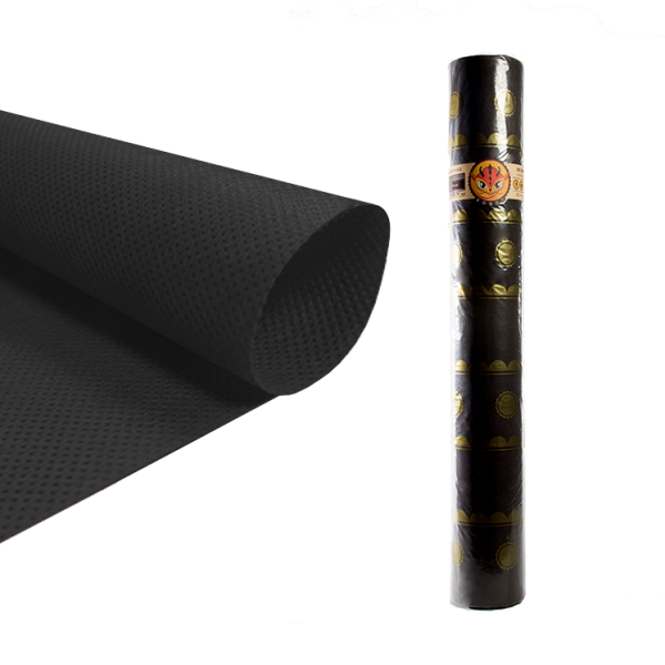 Rollo tejido bondy Negro 80 cm x 25 m