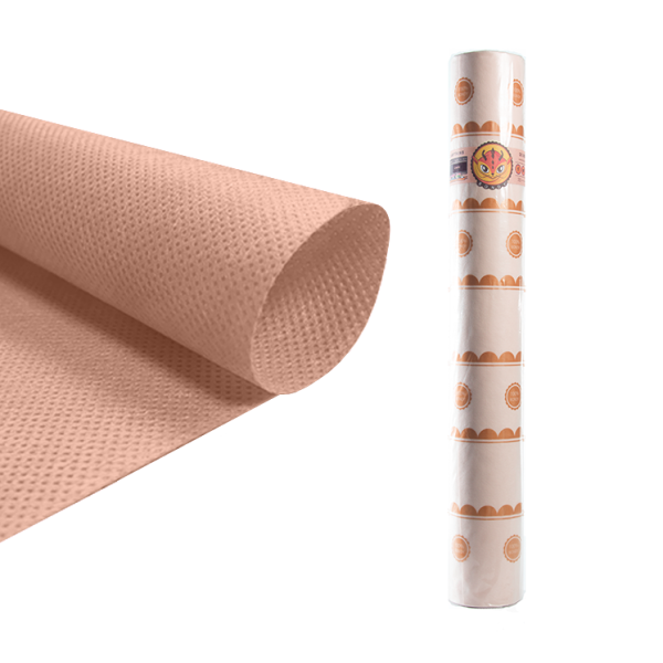 Rollo tejido bondy Melocotón cl. 80 cm x 25 m