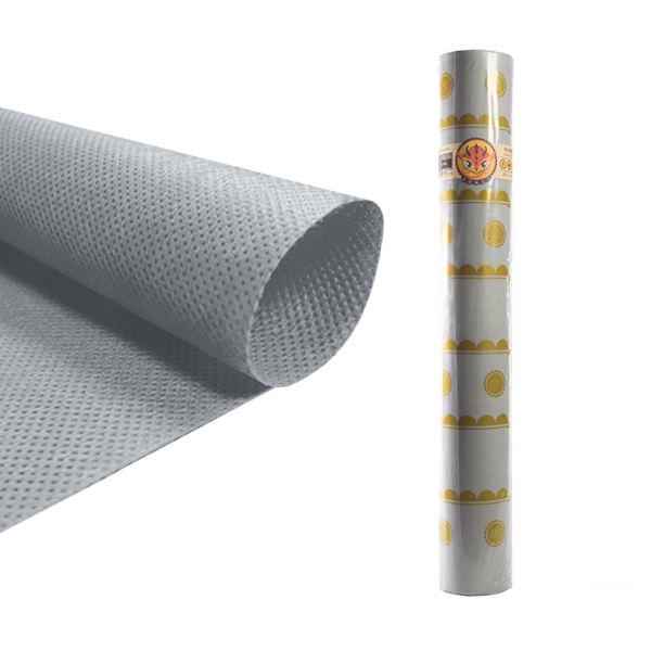 Rollo tejido bondy Gris Plata 80 cm x 25 m