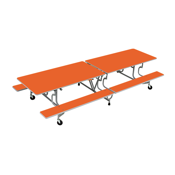 Mesas BY-65 244x76 alt.74 cm Naranja