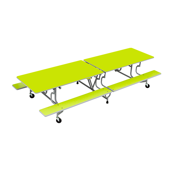 Mesas BY-65 244x76 alt.74 cm Verde claro