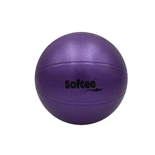 Balón medicinal 2,5 kg PVC rugoso agua Violeta