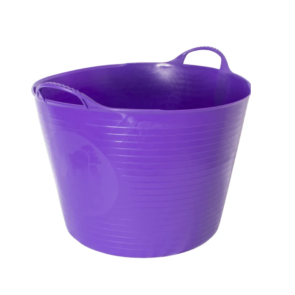 Capazo grande Gorilla Tub 38L Ø45 cm morado