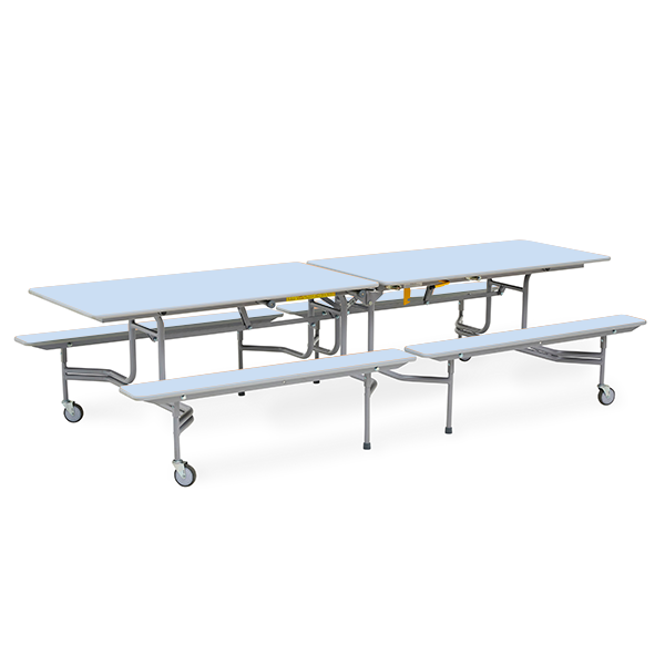 Mesa TTX13 305x75 cm alt. 68 cm Azul claro
