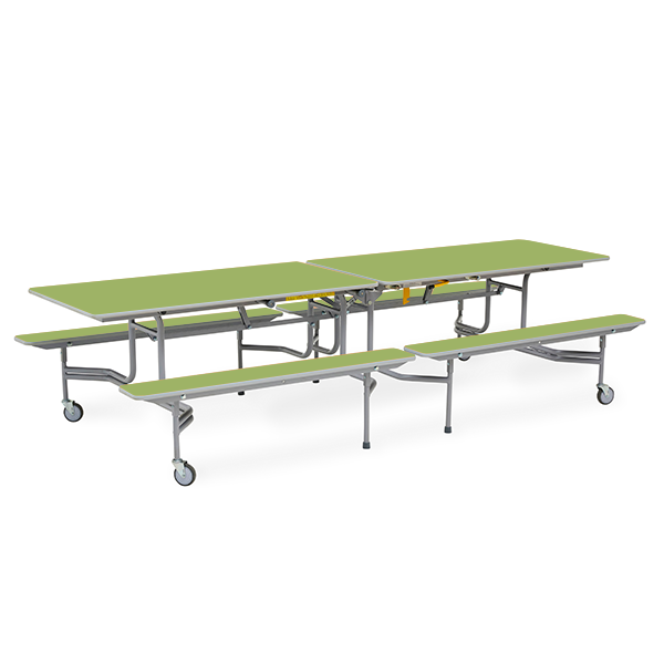 Mesa TTX13 305x75 cm alt. 68 cm Verde osc.