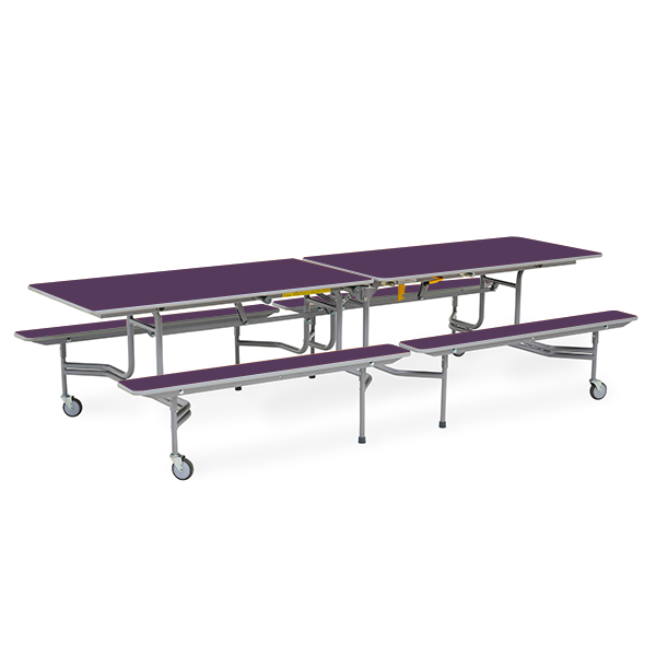 Mesa TTX13 305x75 cm alt. 68 cm Lila