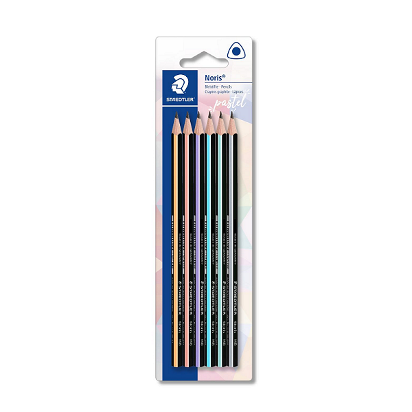 Blíster Staedtler 6 lápices triangular fino